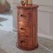Sideboard in Braun - 35x35x65 (LxBxH)