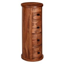 Design Sideboard Sheesham Massivholz 35x85x35 cm |...