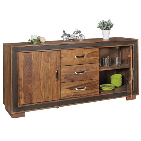 Sideboard in Braun - 160x44x80 (LxBxH)