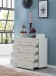 Sideboard in Weiß - 76x35x84cm (LxBxH)