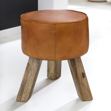 Design Sitzhocker WL5.102 Holz 37x45x37 cm Modern...