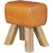 Sitzhocker in Braun - 40x30x47 (LxBxH)