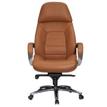 Bürostuhl in Beige - 67x67x137 (LxBxH)