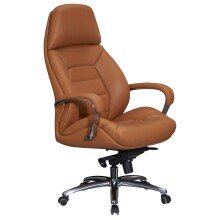 Bürostuhl in Beige - 67x67x137 (LxBxH)