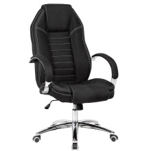 Drehstuhl in Schwarz - 69x65x122 (LxBxH)