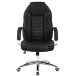 Drehstuhl in Schwarz - 69x65x122 (LxBxH)