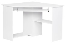 Eckschreibtisch in Weiß - 48x94x90cm (LxBxH)