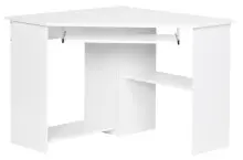 Eckschreibtisch in Weiß - 48x94x90cm (LxBxH)