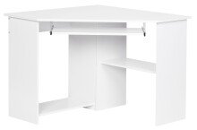 Eckschreibtisch in Weiß - 48x94x90cm (LxBxH)