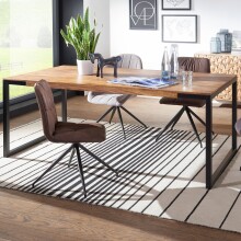Esstisch in Braun - 100x190x77 (LxBxH)