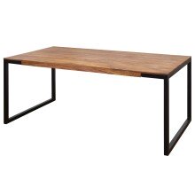 Esstisch in Braun - 100x190x77 (LxBxH)