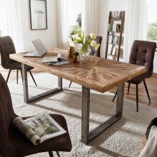 Esstisch in Braun - 90x180x76 (LxBxH)