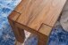Sitzbank in Braun aus Massivholz Sheesham - 160x35x45cm (LxBxH)