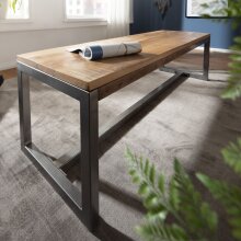 Sitzbank in Braun - 45x120x46 (LxBxH)