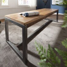 Sitzbank in Braun - 45x120x46 (LxBxH)