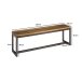 Sitzbank in Braun - 45x120x46 (LxBxH)