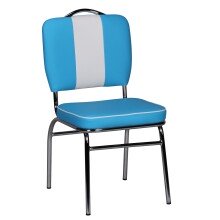 Esszimmerstuhl in Blau - 47x45x90cm (LxBxH)