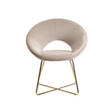 Esszimmerstuhl in Beige - 60x57x83 (LxBxH)