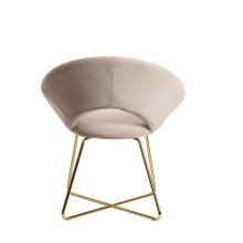 Esszimmerstuhl in Beige - 60x57x83 (LxBxH)