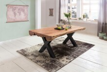 Esstisch in Braun - 100x200x77 (LxBxH)