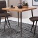 Esstisch in Braun - 80x80x76 (LxBxH)