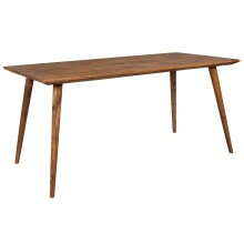 Esstisch in Braun aus Sheesham Massivholz - 60x120x76cm...
