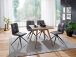 Esstisch in Braun aus Sheesham Massivholz - 80x80x76cm (LxBxH)