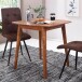 Esstisch in Braun aus Sheesham Massivholz - 80x80x78cm (LxBxH)