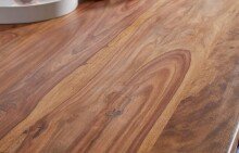 Esstisch in Braun aus Sheesham Massivholz - 100x200x77cm (LxBxH)