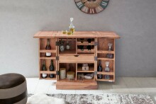 Barschrank in Braun - 65x50x91 (LxBxH)