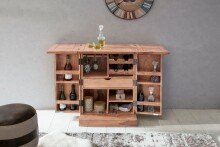 Barschrank in Braun - 65x50x91 (LxBxH)