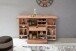 Barschrank in Braun - 65x50x91 (LxBxH)