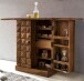 Barschrank in Braun - 64x50x91 (LxBxH)