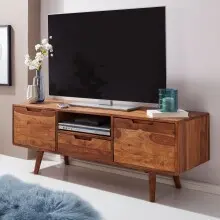 TV-Board in Braun - 135x45x51 (LxBxH)
