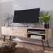 TV-Board in Braun - 145x35x47 (LxBxH)