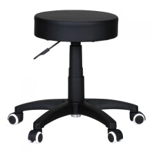 Arbeitshocker in Schwarz - 50x50x55cm (LxBxH)