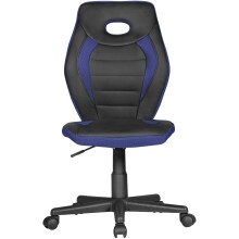 Drehstuhl in Schwarz - 63x63x103cm (LxBxH)