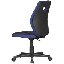 Drehstuhl in Schwarz - 63x63x103cm (LxBxH)