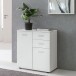 Kommode in Weiß - 71x36x78cm (LxBxH)