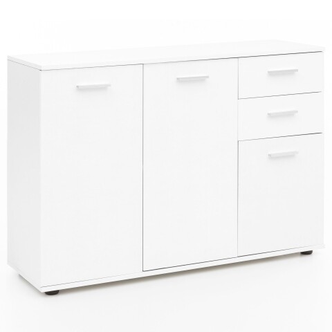 Kommode in Weiß - 107x35x79cm (LxBxH)
