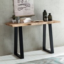 Konsolentisch in Braun - 45x120x75 (LxBxH)