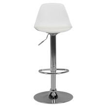 Barhocker in Weiß - 40x40x104cm (LxBxH)