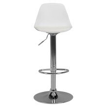 Barhocker in Weiß - 40x40x104cm (LxBxH)