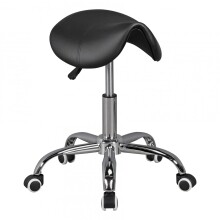 Arbeitshocker in Schwarz - 60x60x60cm (LxBxH)