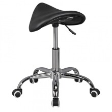 Arbeitshocker in Schwarz - 60x60x60cm (LxBxH)