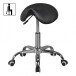 Arbeitshocker in Schwarz - 60x60x60cm (LxBxH)