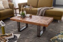 Couchtisch in Braun - 55x105x40 (LxBxH)
