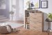 Schuhschrank in Grau aus MDF Holz - 85x24x93cm (LxBxH)