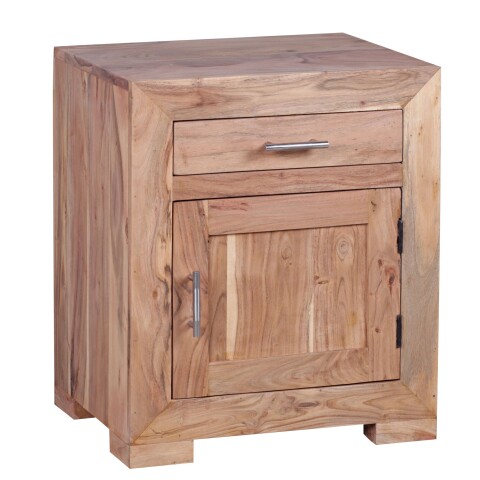 Nachttisch in Braun - 50x40x60 (LxBxH)
