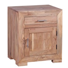 Nachttisch in Braun - 50x40x60 (LxBxH)